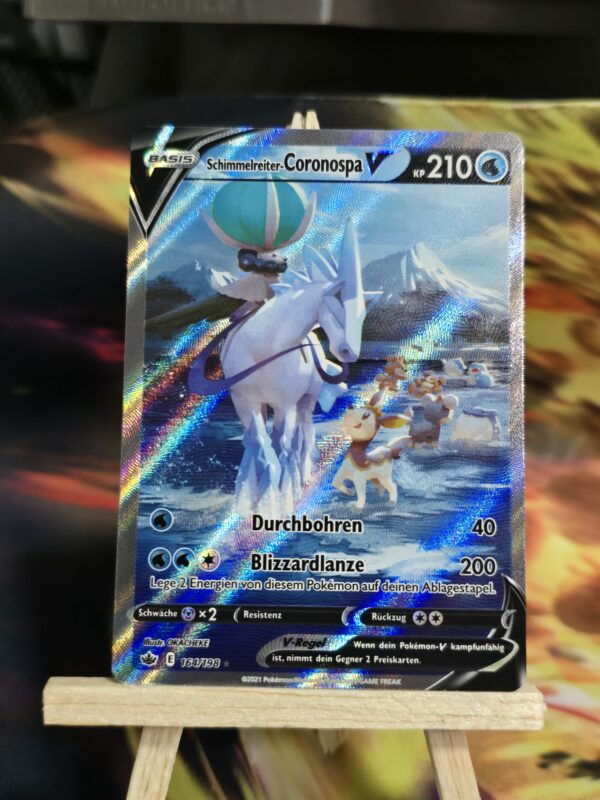 Ice Rider Calyrex V 164/198 Pokemon Chilling Reign