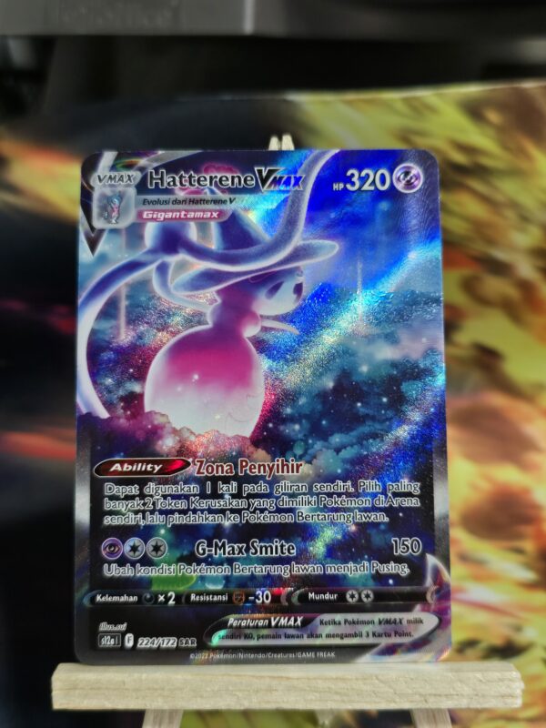 Hatterene VMAX SAR 224/172 S12a - Pokemon Indonesia