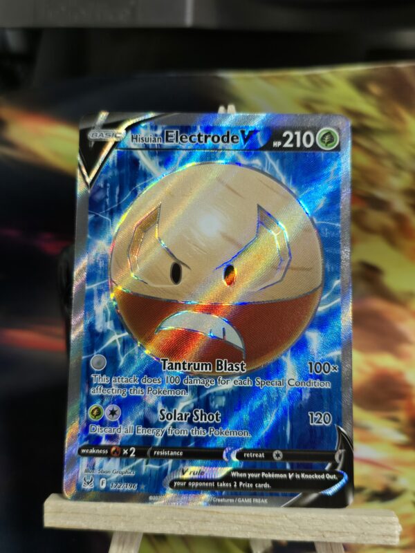 Hisuian Electrode V 172/196 Pokemon Lost Origin
