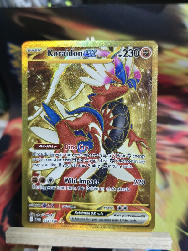 Koraidon ex #254/198 Pokemon Scarlet & Violet