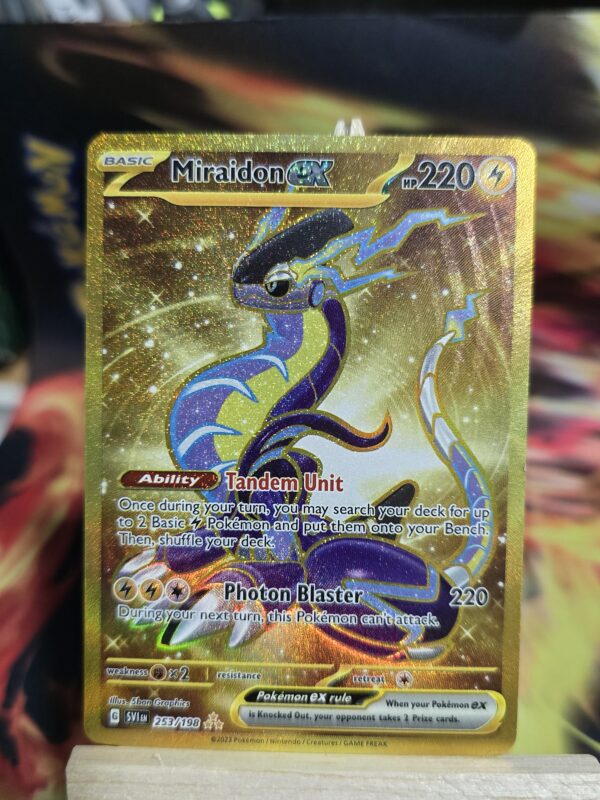 Miraidon ex #253/198 Pokemon Scarlet & Violet