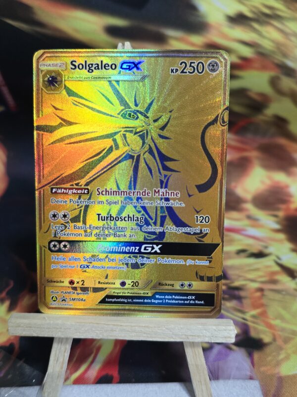 Solgaleo GX #SM104a Pokemon Promo