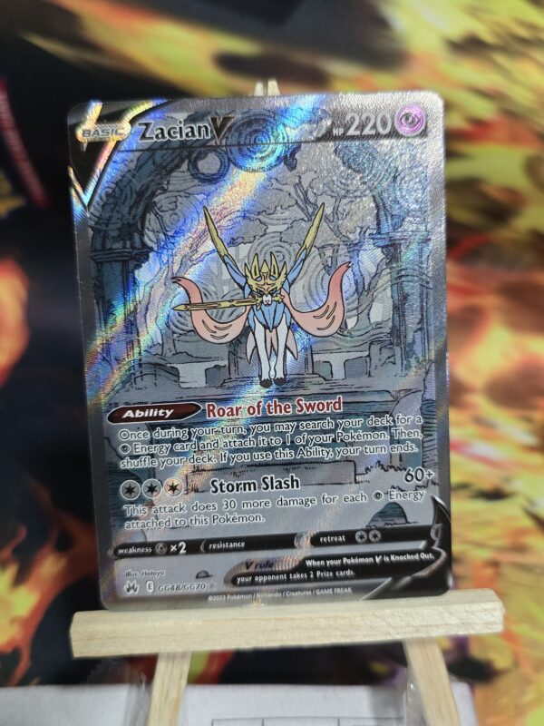 Zacian V #GG48 Pokemon Crown Zenith