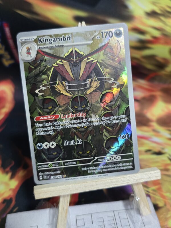 Kingambit #220/198 Pokemon Scarlet & Violet