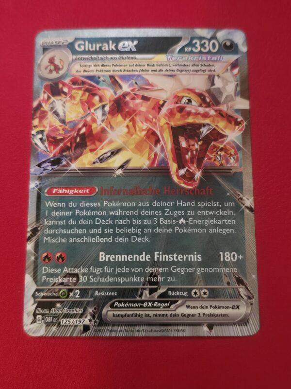 Charizard ex #125/197 Pokemon Obsidian Flames