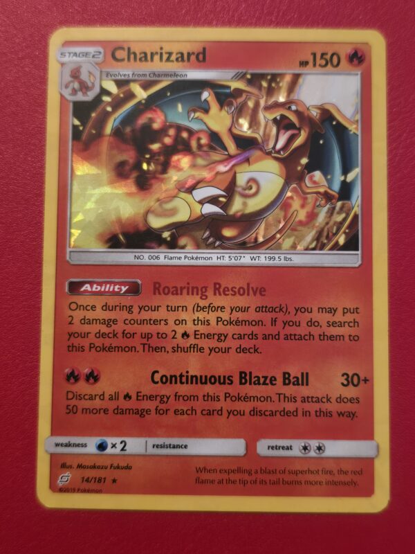 Charizard #14/181 Pokemon Team Up
