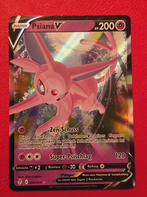 Espeon V #064/203 Pokemon Evolving Skies