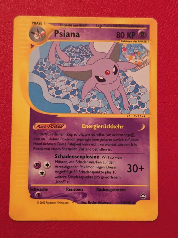 Espeon #11/147 Pokemon Aquapolis