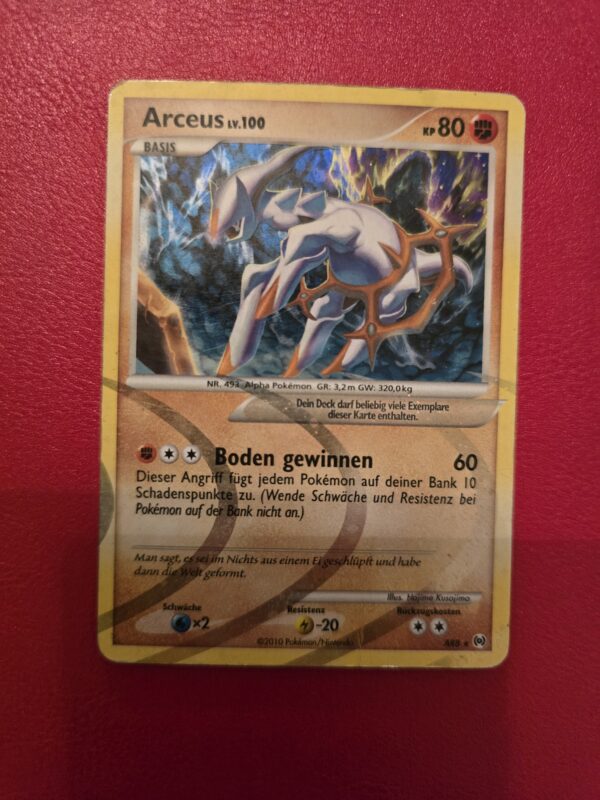 Arceus #AR8 Pokemon Arceus