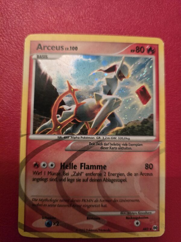 Arceus #AR3 Pokemon Arceus
