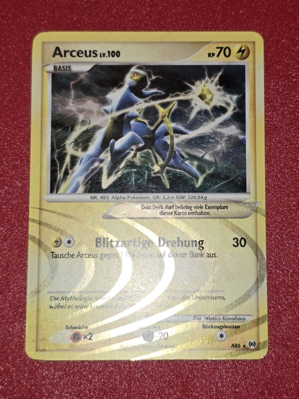 Arceus #AR6 Pokemon Arceus