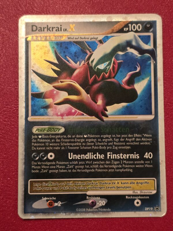 Darkrai LV.X #DP19 Pokemon Promo