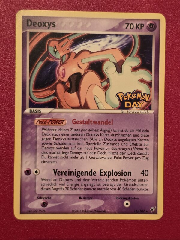 Deoxys [Pokemon Day] #16 Pokemon Deoxys