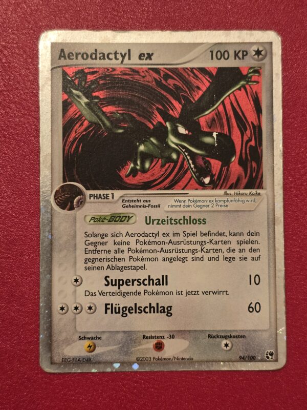 Aerodactyl EX #94/100 Pokemon Sandstorm