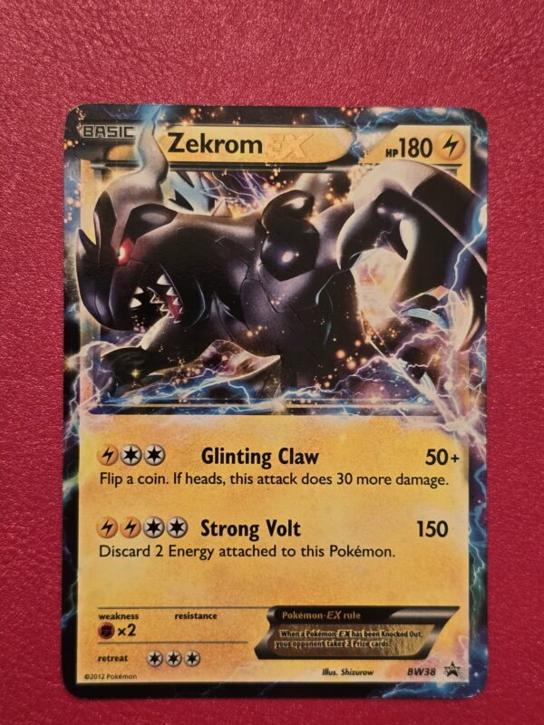 Zekrom EX #BW38 Pokemon Promo