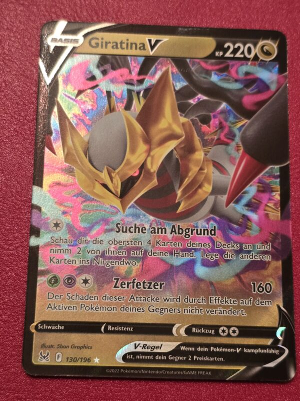 Giratina V #130/196 Pokemon Lost Origin
