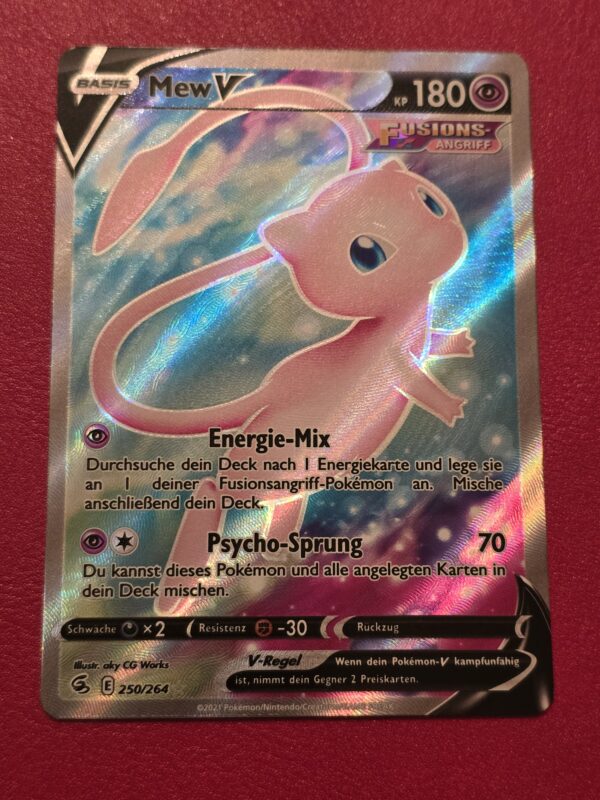 Mew V #250/264 Pokemon Fusion Strike