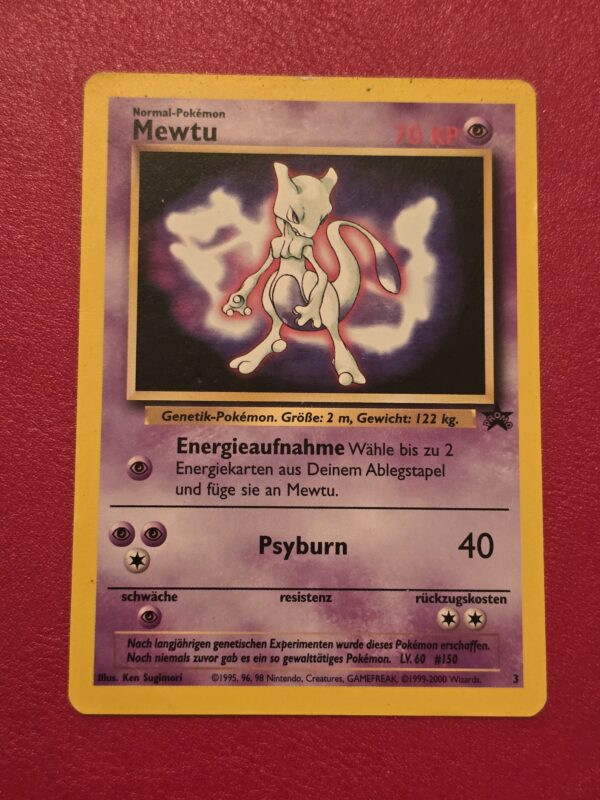 Mewtwo #3 Pokemon Promo