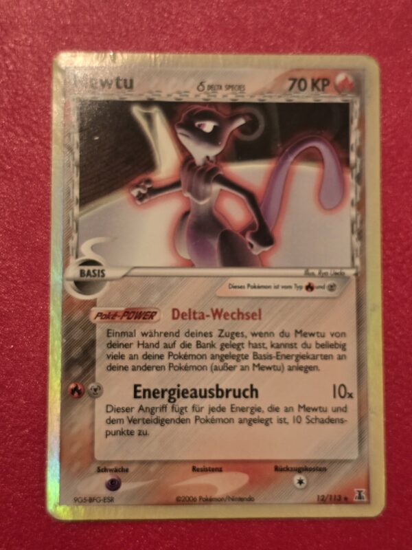 Mewtwo #12/113 Pokemon Delta Species