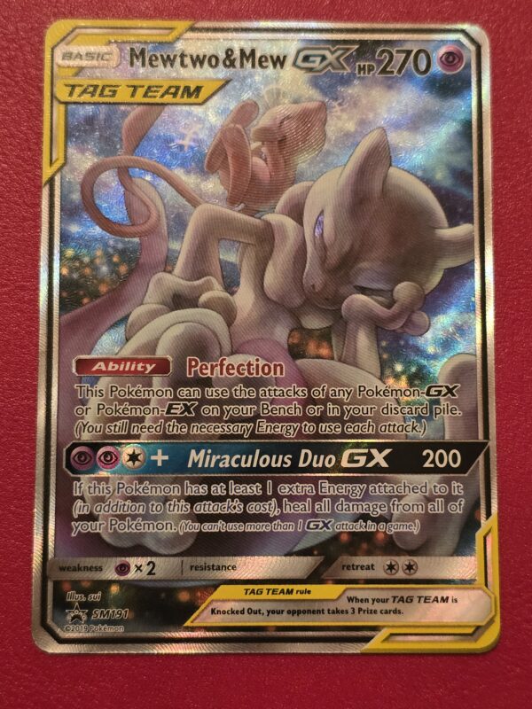 Mewtwo & Mew GX #SM191 Pokemon Promo