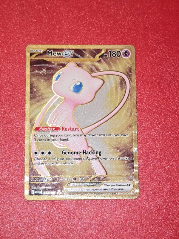 Mew ex #205 Pokemon Scarlet & Violet 151 METAL - Image 3