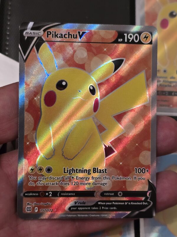 Pikachu V #157/172 Pokemon Brilliant Stars