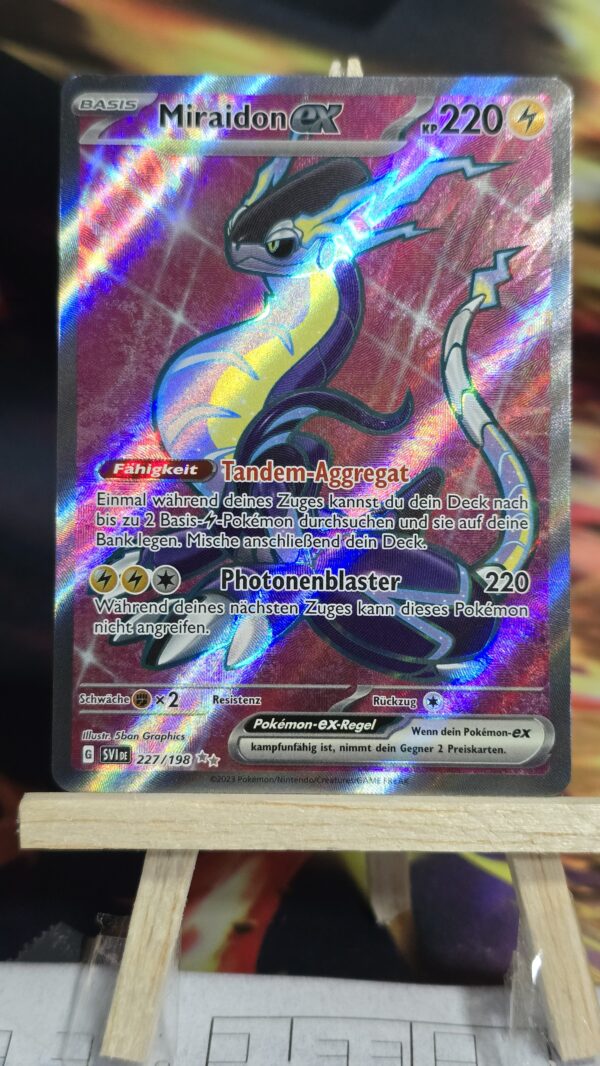 Miraidon ex #227/198 Pokemon Scarlet & Violet