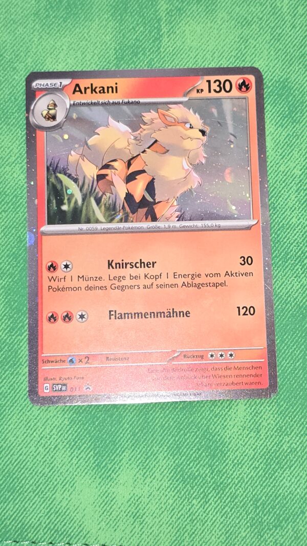 Arcanine #svp 011 Pokemon Promo