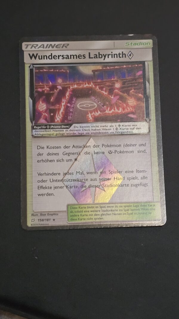 Wondrous Labyrinth GX #158/181 Pokemon Team Up