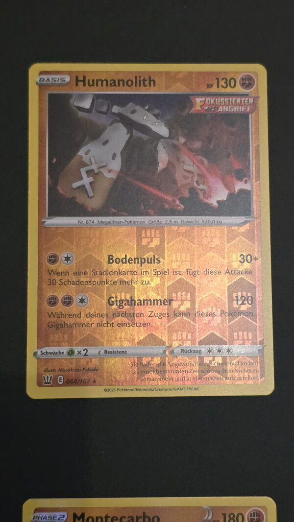 Stonjourner #084/163 Pokemon Battle Styles