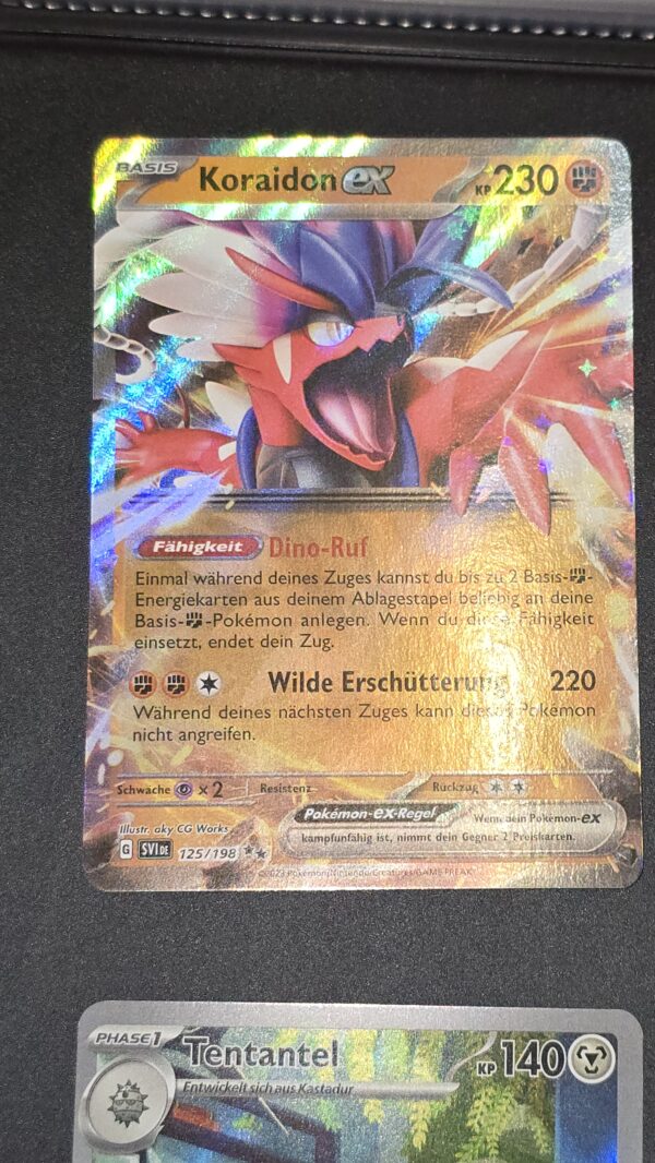 Koraidon ex #125/198 Pokemon Scarlet & Violet
