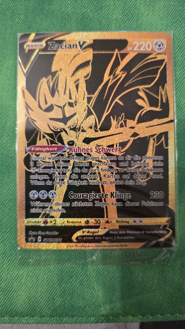 Zacian V #SWSH076 Pokemon Promo