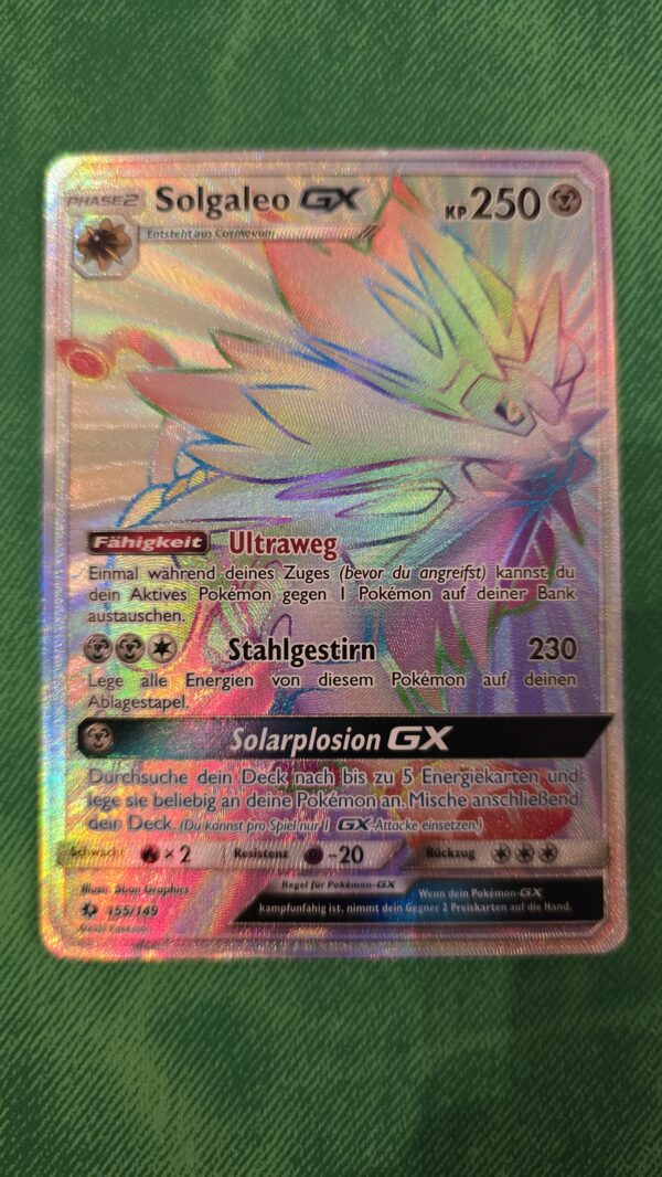 Solgaleo GX #155/149 Pokemon Sun & Moon