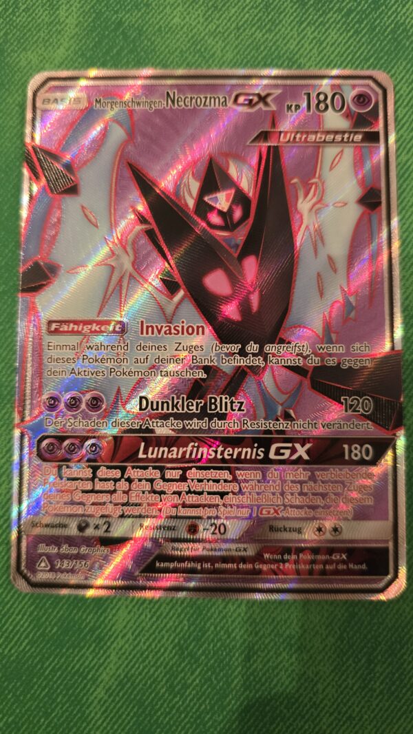 Dawn Wings Necrozma GX #143/156 Pokemon Ultra Prism