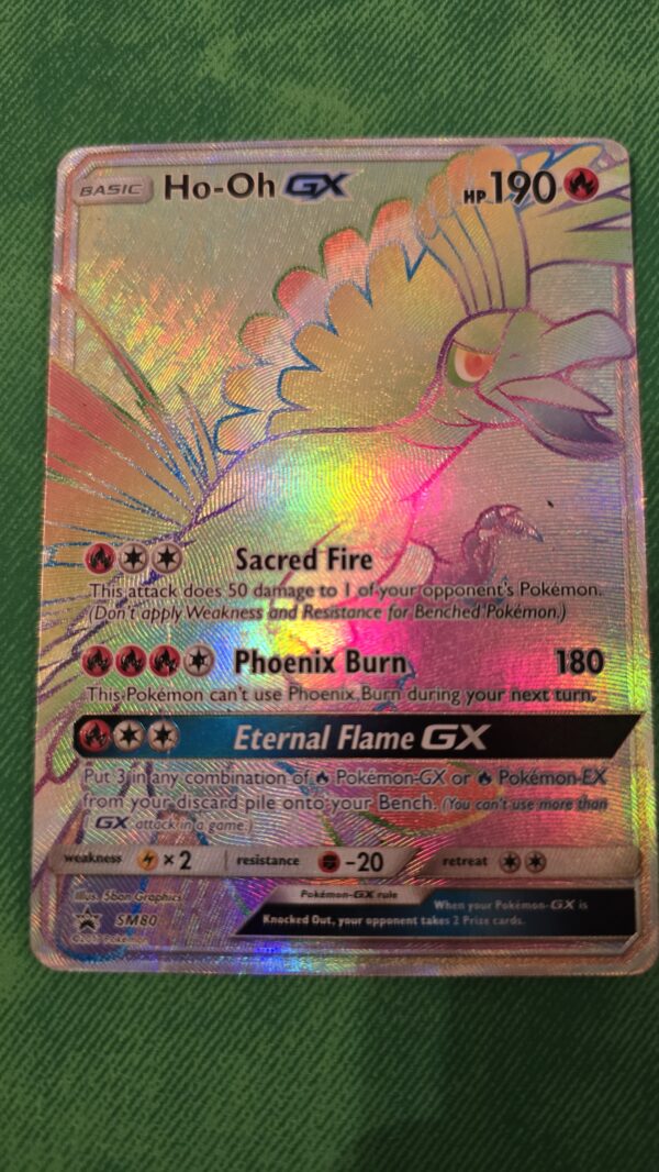 Ho-Oh GX #SM80 Pokemon Promo