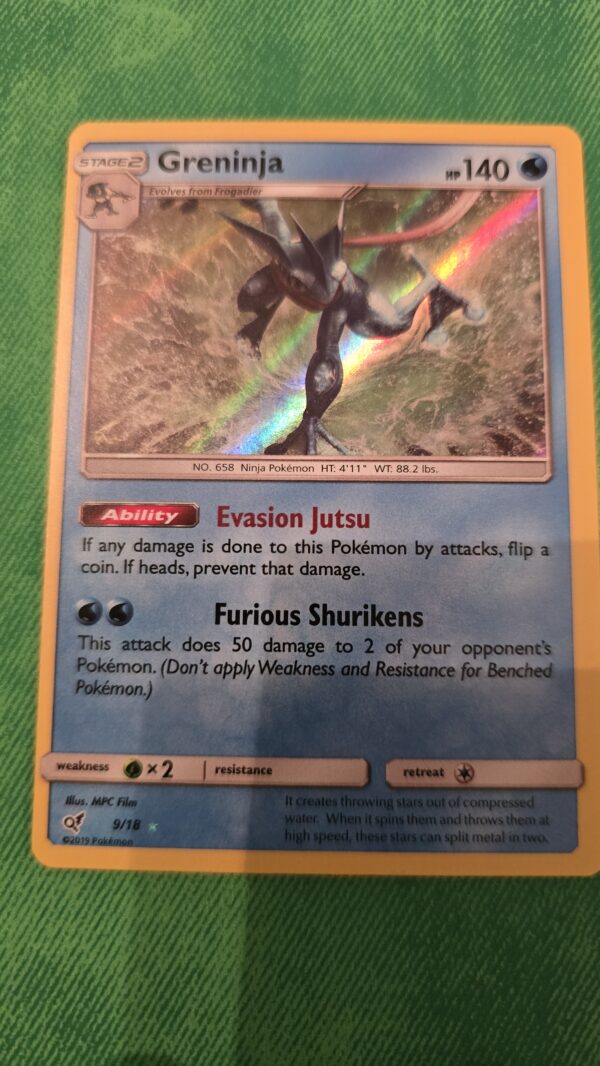 Greninja #9/18 Pokemon Detective Pikachu