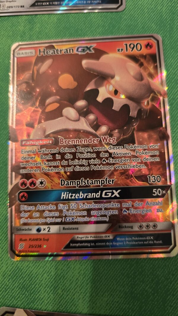 Heatran GX #25/236 Pokemon Unified Minds