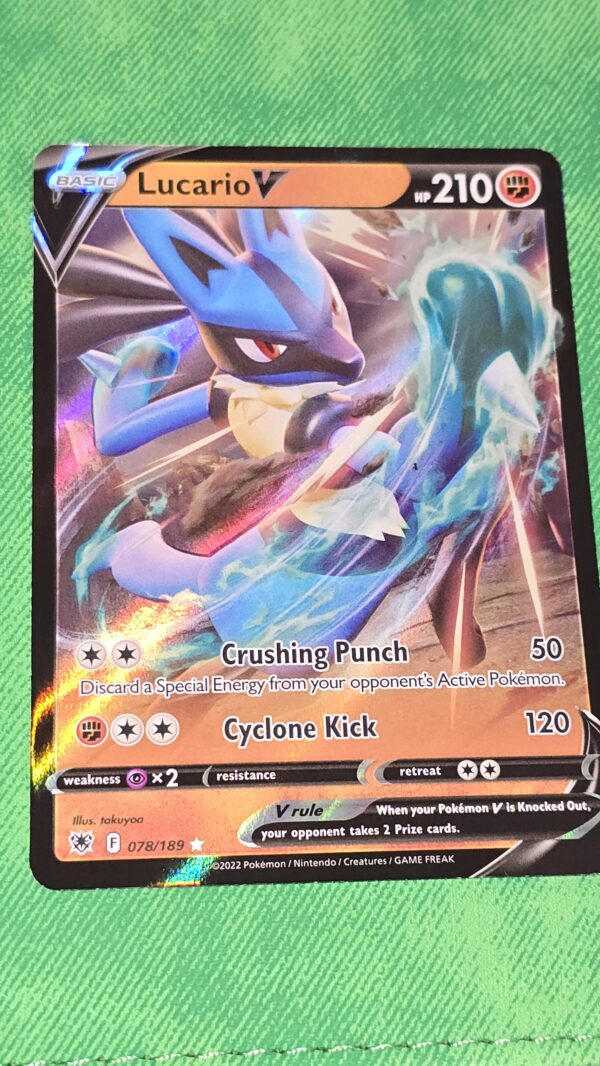 Lucario V #078/189 Pokemon Astral Radiance