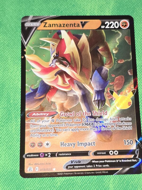 Zamazenta V #018/025 Pokemon Celebrations