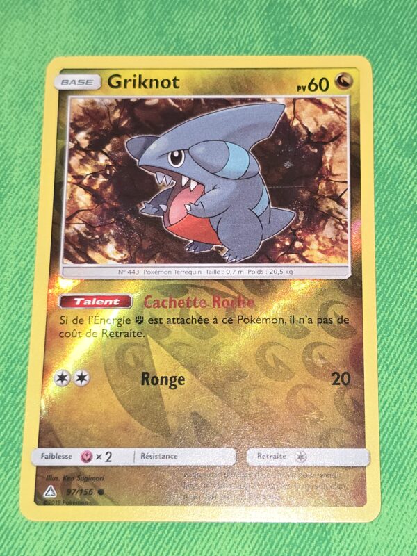 Gible #97/156 Pokemon Ultra Prism