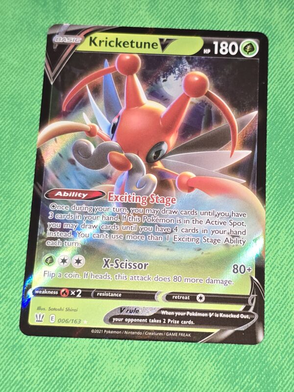 Kricketune V #006/163 Pokemon Battle Styles