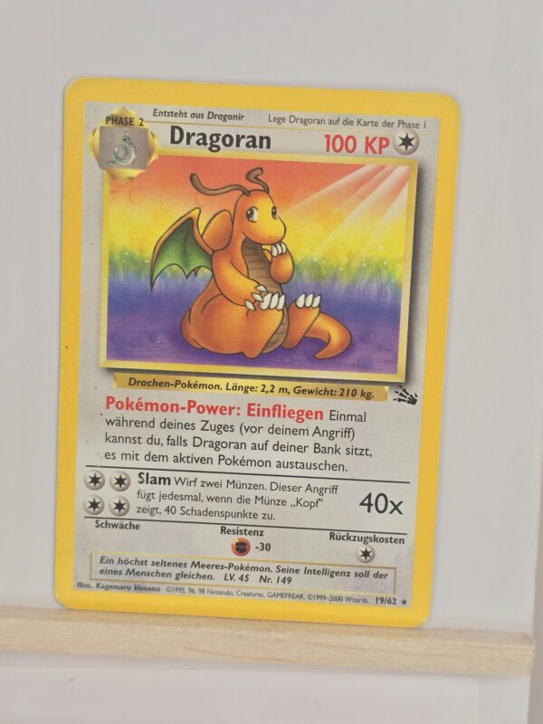 Dragonite #19/62 Pokemon Fossil