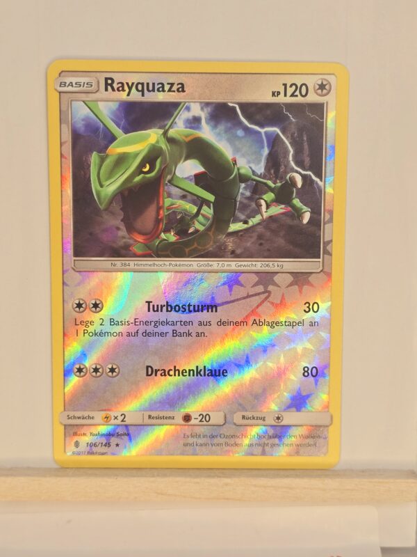 Rayquaza #106/145 Pokemon Guardians Rising