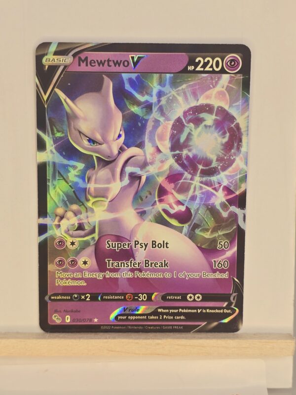 Mewtwo V #030/078 Pokemon Go