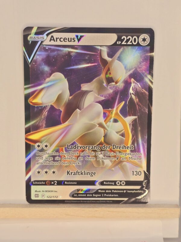 Arceus V #122/172 Pokemon Brilliant Stars