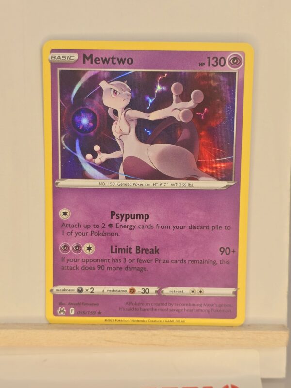 Mewtwo #059/159 Pokemon Crown Zenith