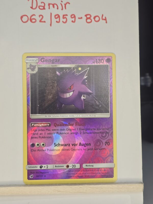 Gengar #38/111 Pokemon Crimson Invasion