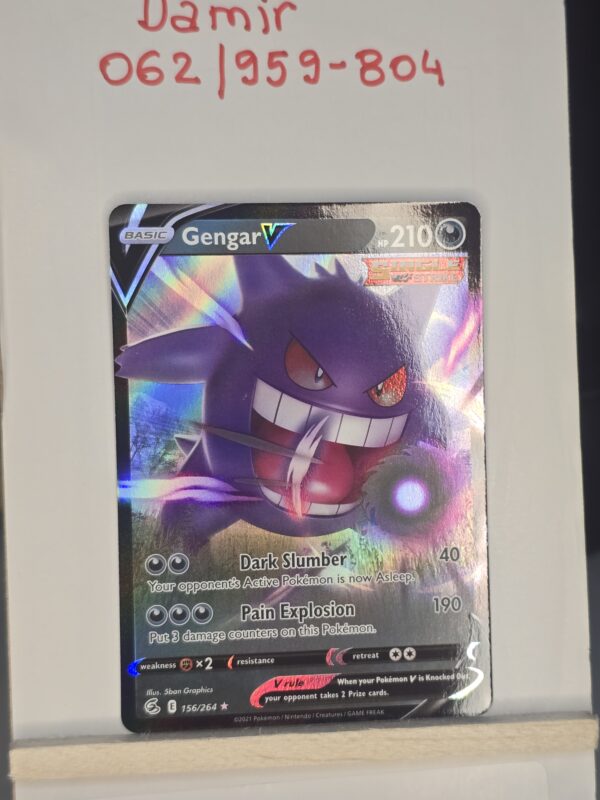 Gengar V #156/264 Pokemon Fusion Strike