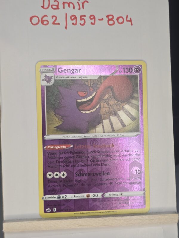 Gengar #057/198 Pokemon Chilling Reign