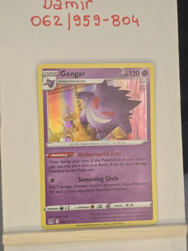 Gengar [Holo] #066/196 Pokemon Lost Origin